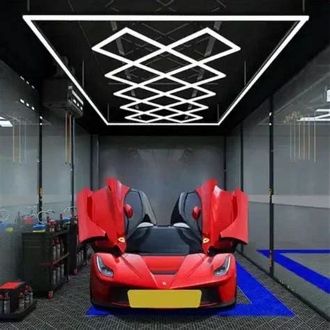 Car Detailing Studio Lights Diamond Pattern In New Delhi