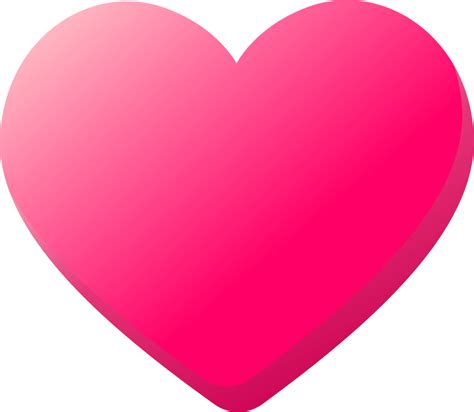 Free forma de corazón corazón rosa símbolo de corazón de amor