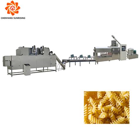 Automatic Electric Industrial Pasta Making Machine Italy Macaroni Pasta Extruder Production Line