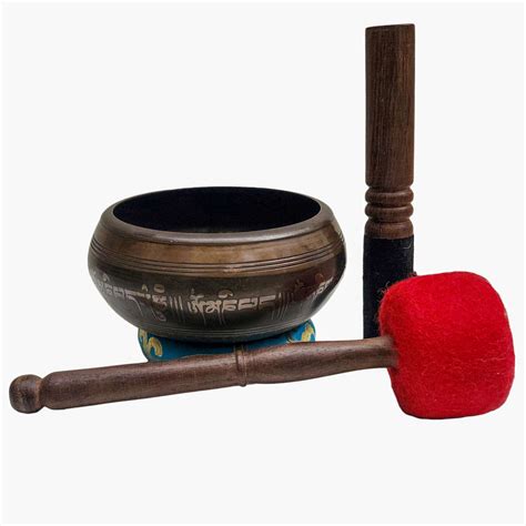 Nepali Singing Bowl With Carved Inside Price US 31 81 Singing