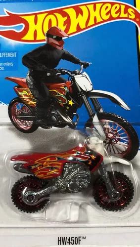 Hot Wheels Moto Cross Hw450f Tarjeta 2018 Cuotas sin interés