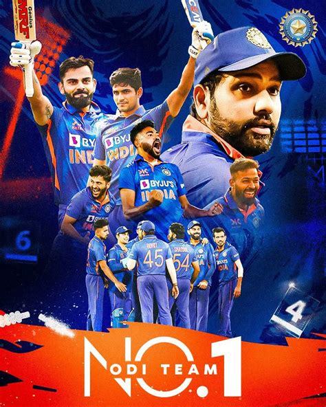 CricketMAN2 On Twitter Poster Of ICC And Poster Of BCCI On Team India