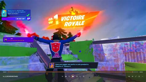 Je Fais Enfin Mon Premier Top De La Saison Sur Fortnite Youtube