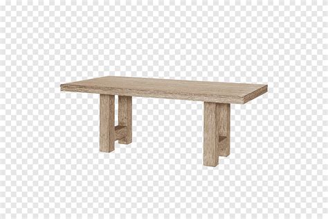 Table Rectangle Hardwood Outdoor Restaurant Angle Furniture Png PNGEgg