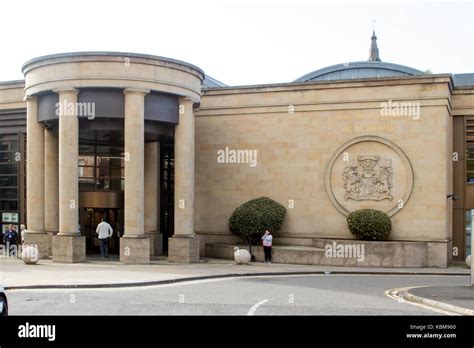 High Court of Justiciary building, Mart Street, Glasgow, Scotland Stock ...