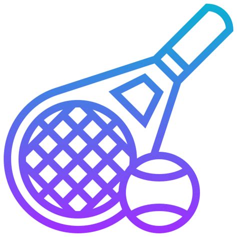 Racket Meticulous Gradient icon