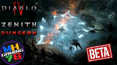 Diablo Beta Dungeon Zenith Youtube