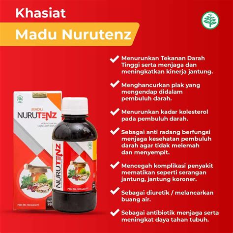 Jual Madu Nurutenz Asli Obat Darah Tinggi Hipertensi Original Menjaga