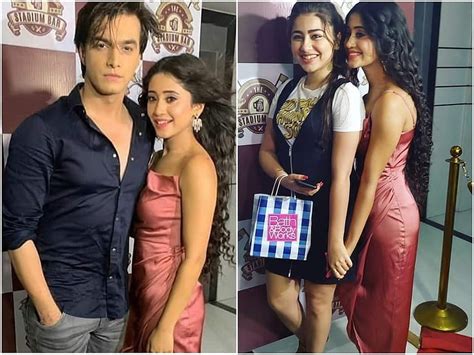 Yeh Rishta Kya Kehlta Hais Shivangi Joshi Celebrates Her Birtay With Beau Mohsin Khan And