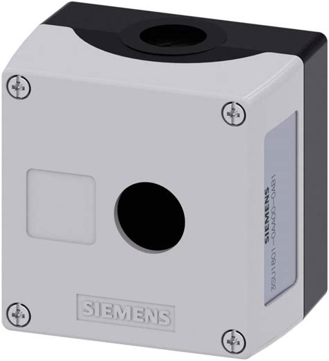 Siemens 3SU1801-0AA00-0AB1 Enclosure 1 installation slots (L x W x H ...