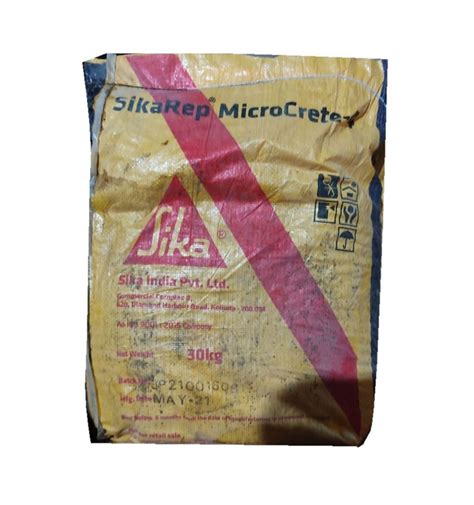 Gray Sikarep Microcrete Micro Concrete Packaging Type Hdpe Bag