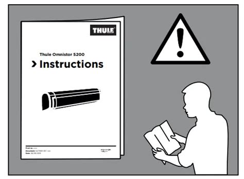 Thule Omnistor Wall Mounted Range Awning Instructions