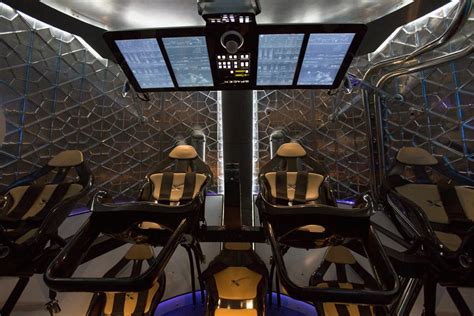 Interior Of SpaceX Dragon V2 Spacecraft - Business Insider