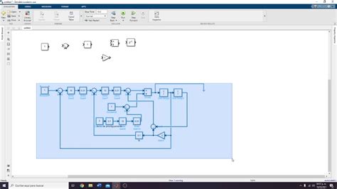 Diagrama De Bloques Realizado En Simulink Para Implementar La The