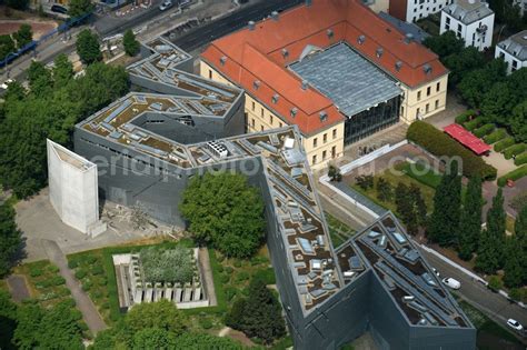 Aerial Image Berlin Museum Building Ensemble Juedisches Museum On