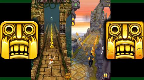 Temple Run Vs Temple Run 2 Sky Summit Youtube