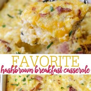 Easy Cheesy Hashbrown Breakfast Casserole Video Lil Luna