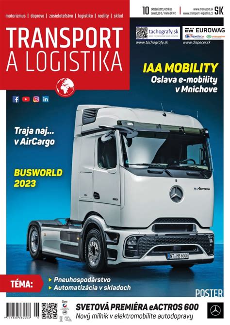 Magazín TRANSPORT a LOGISTIKA č 10 2023 Transport sk