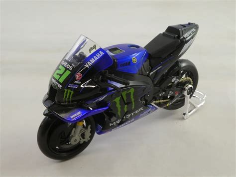 Yamaha Yzr M1 2021 Maisto 118 3637321 Modellini Moto Diecast