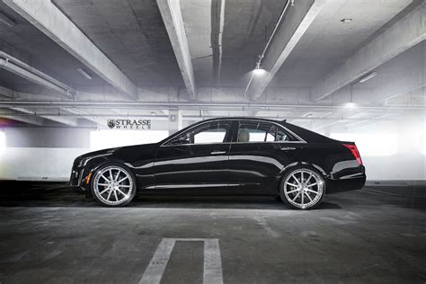 Elegant Black Cadillac CTS Gets Distinguished with Chrome Mesh Grille on — CARiD.com Gallery