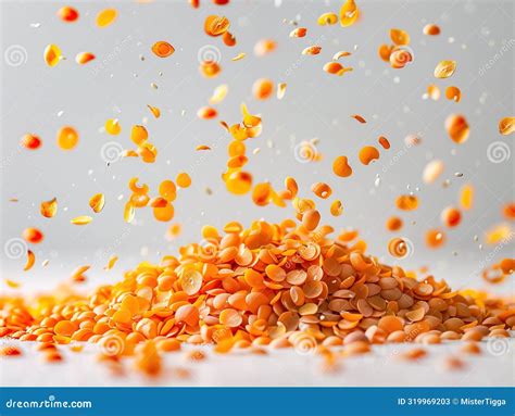 Photography Of Lentils Falling From The Sky Hyperpop Colour Scheme