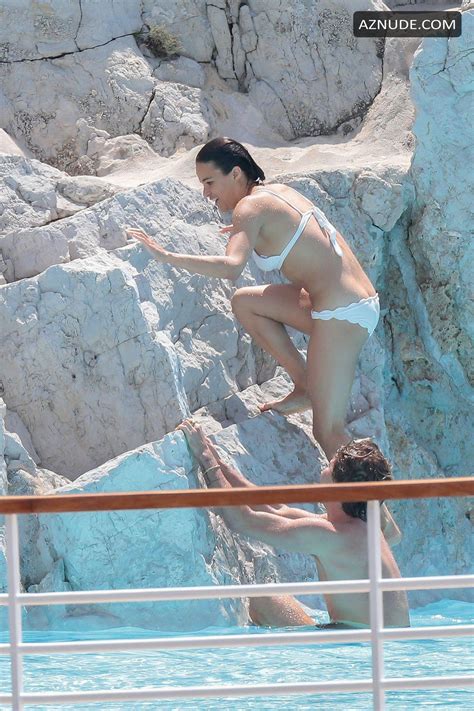 Michelle Rodriguez Showing Off Her Toned Bikini Body As She Enjoys A Swim With Australian