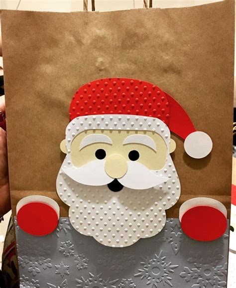 Papai Noel Sacolinha Compre Produtos Personalizados No Elo7