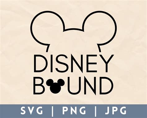 Mickey Bound Mickey Mouse Svg Png  Cut File Silhouette Cricut Digital Download Magic