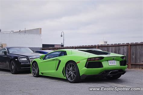 Lamborghini Aventador Spotted In Monterey California On 08 24 2019