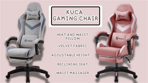 KUCA Gaming Chair Unboxing Assembly And Review YouTube