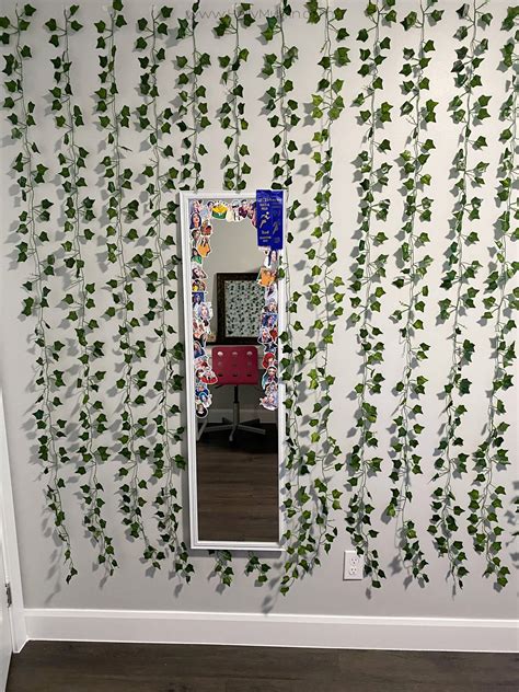 Artificial Vine Wall An Easy And Inexpensive Room Upgrade Holly Muffin