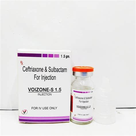 Voizone S Ceftriaxone Sulbactam For Injection Gm At Rs Vial In