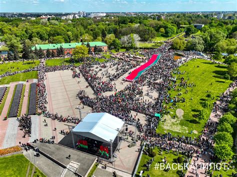 День Победы в Бресте. Смотрим на Брестскую крепость с высоты (фото, видео)