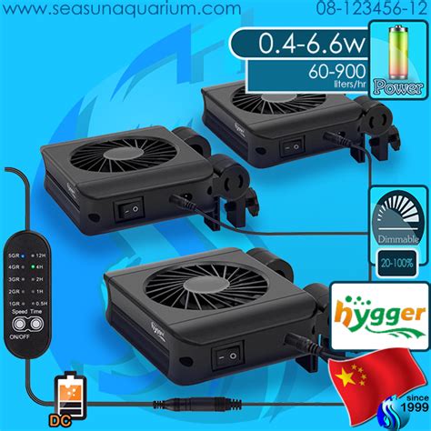 Hygger Cooling Fan Hg Aquarium Fan Dc