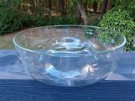 Princess House Heritage Chip And Dip Bowl 11 Convenient Etsy