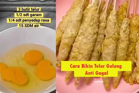 Cara Bikin Telur Gulung Ternyata Ada Resep Rahasianya Kalau Nggak Mau