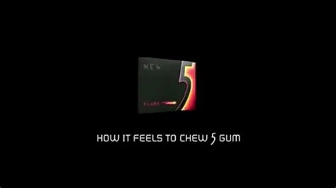 How It Feels To Chew 5 Gum Youtube