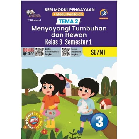 Jual Seri Modul Penilaian Dan Pengayaan Tema Menyayangi Tumbuhan