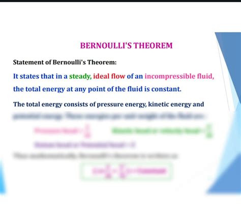 SOLUTION Bernoullis Theorem Studypool