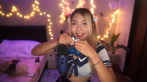 ASMR Thai School Girl Gives You The Tingles 15 Triggers With Layered