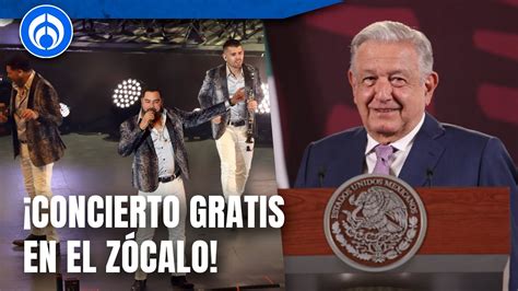 Amlo Confirma A La Banda Ms Para Ltimo Grito De Independencia En El