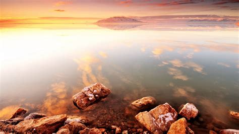 Sfondi Luce Del Sole Paesaggio Mare Lago Acqua Roccia Natura