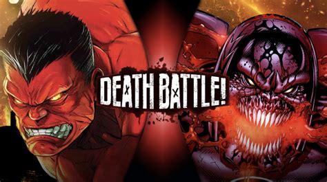 Red Hulk Vs Atrocitus Marvel Vs Dc Fandom