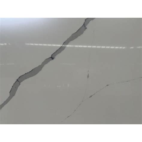 Calacatta Series Vietnam Big Slab White Quartz Slab Artificial Quartz