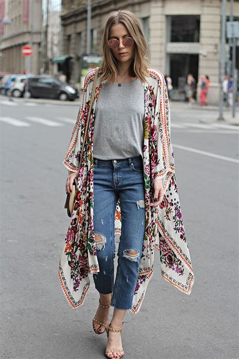 20 Looks Con Kimonos Para Sacar Tu Estilo Bohemio De Ciudad Que Llevas