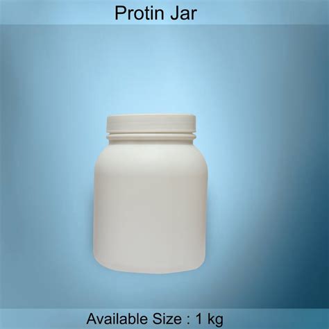 Black Round Hdpe Protein Jar Kg At Rs Piece In Ahmedabad Id