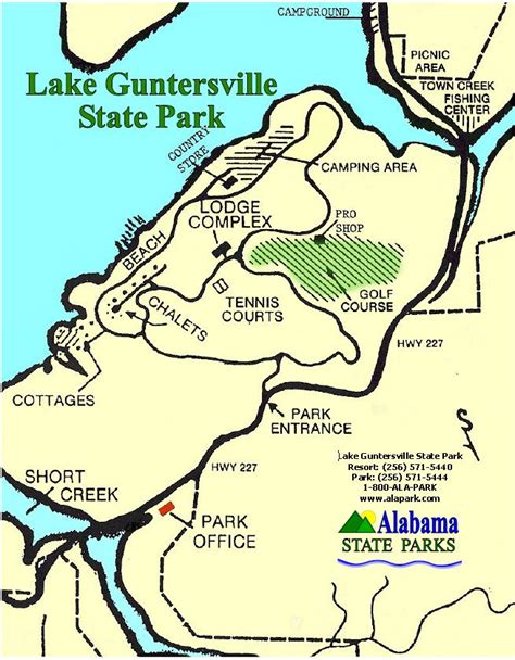 Guntersville State Park Map