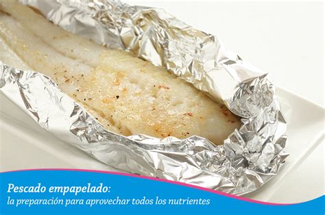 Pescado empapelado la preparación para aprovechar todos los nutrientes