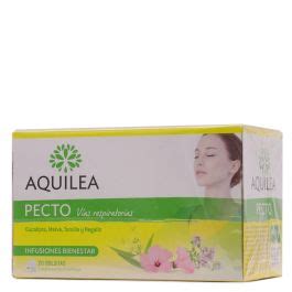 Aquilea Pecto V As Respiratorias Infusiones Bienestar Bolsitas