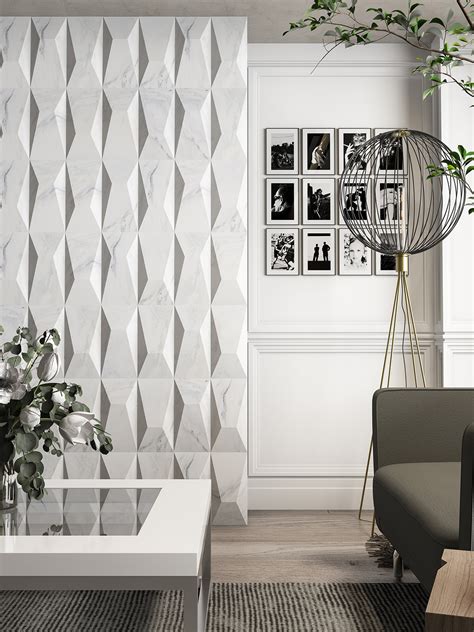 Unveiling The Geometric Collection Of Dimensional Marble Tiles Walker